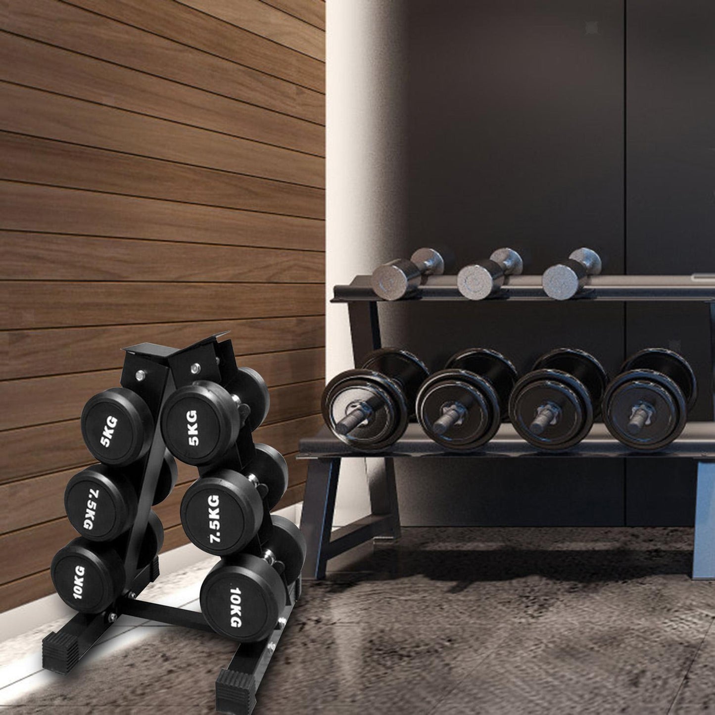 Dumbbell Rack Assembly