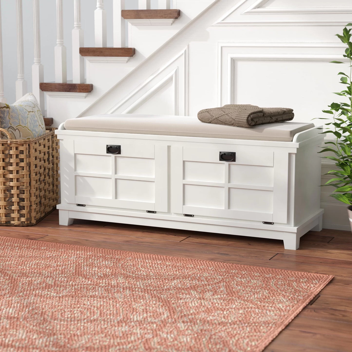 Storage Bench Assembly
