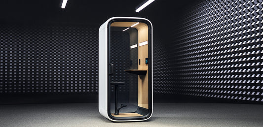 Mobile Office Pod Booth Assembly