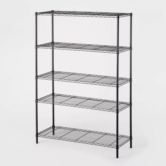 Wire Shelving Unit Assembly